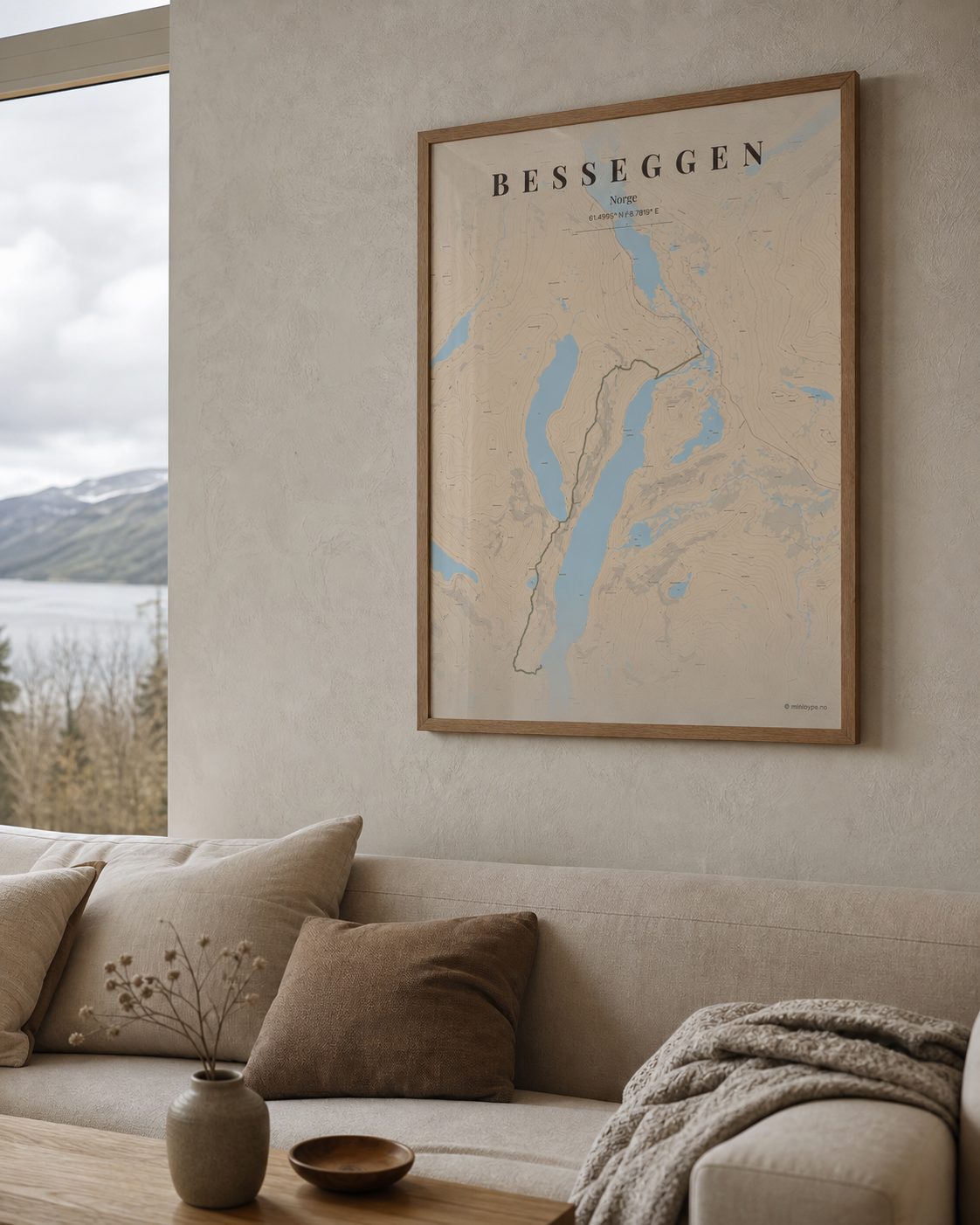 Besseggen 30x40 cm