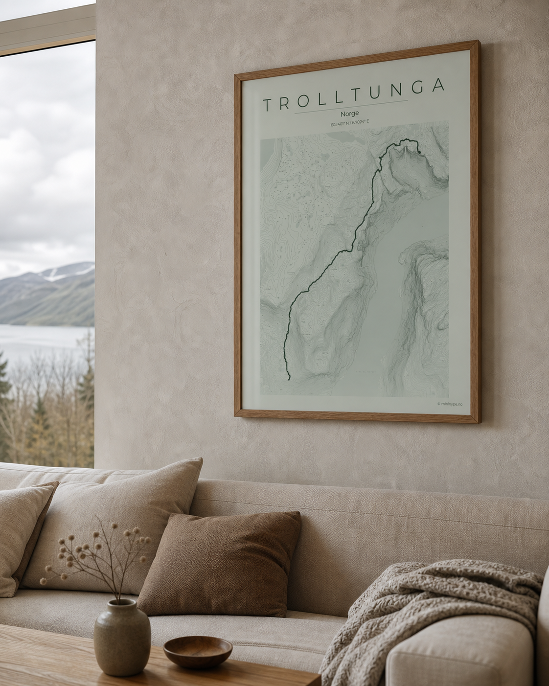 Trolltunga 30x40cm Premium print