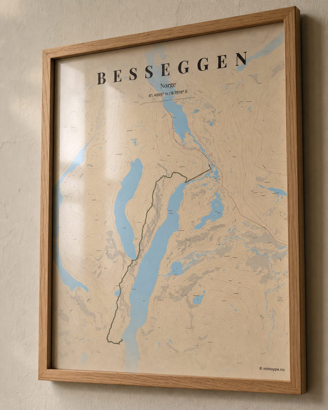 Besseggen 30x40 cm