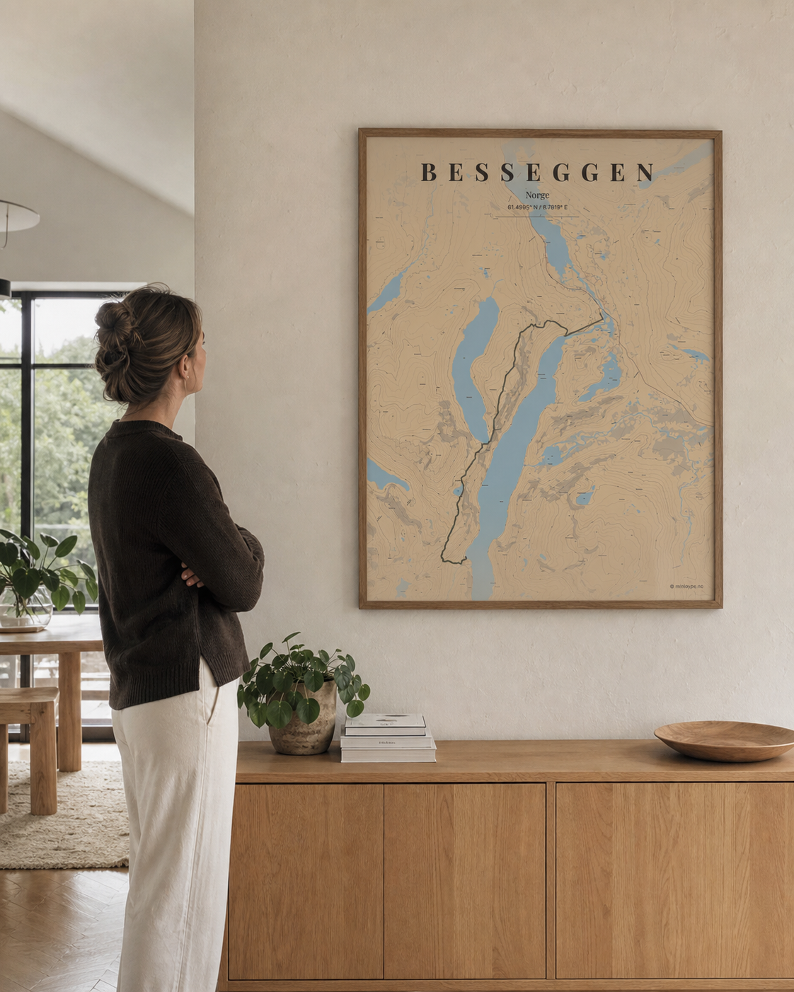 Besseggen 30x40 cm