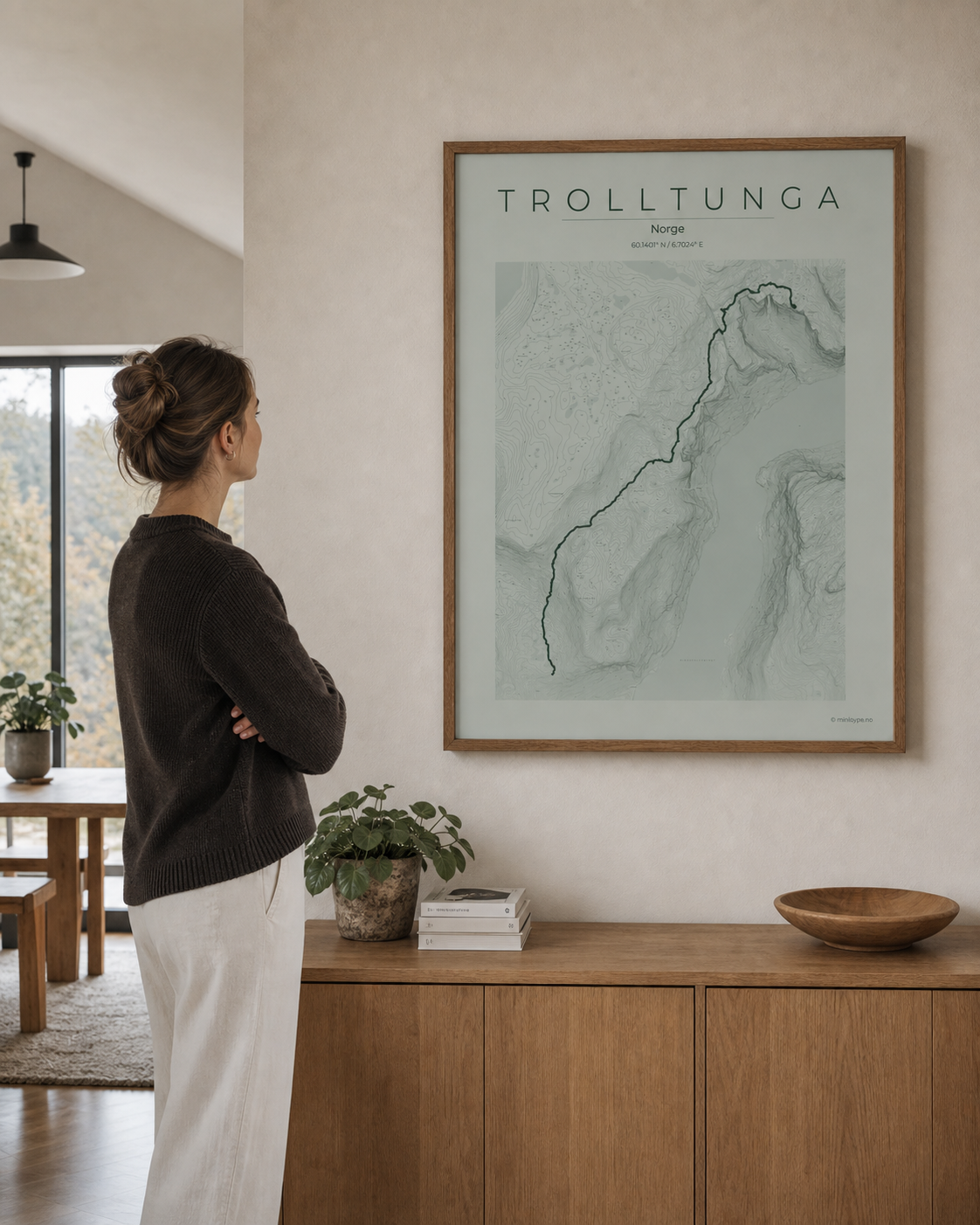 Trolltunga 30x40cm Premium print