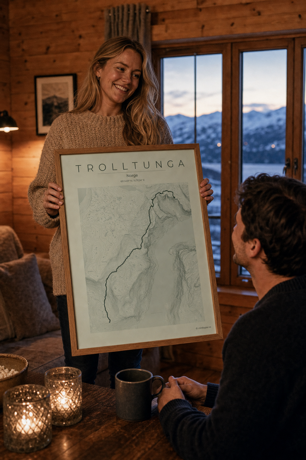 Trolltunga 30x40cm Premium print