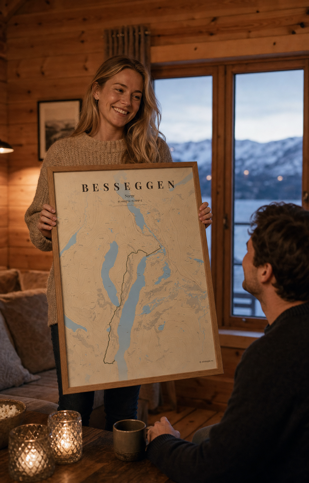 Besseggen 30x40 cm