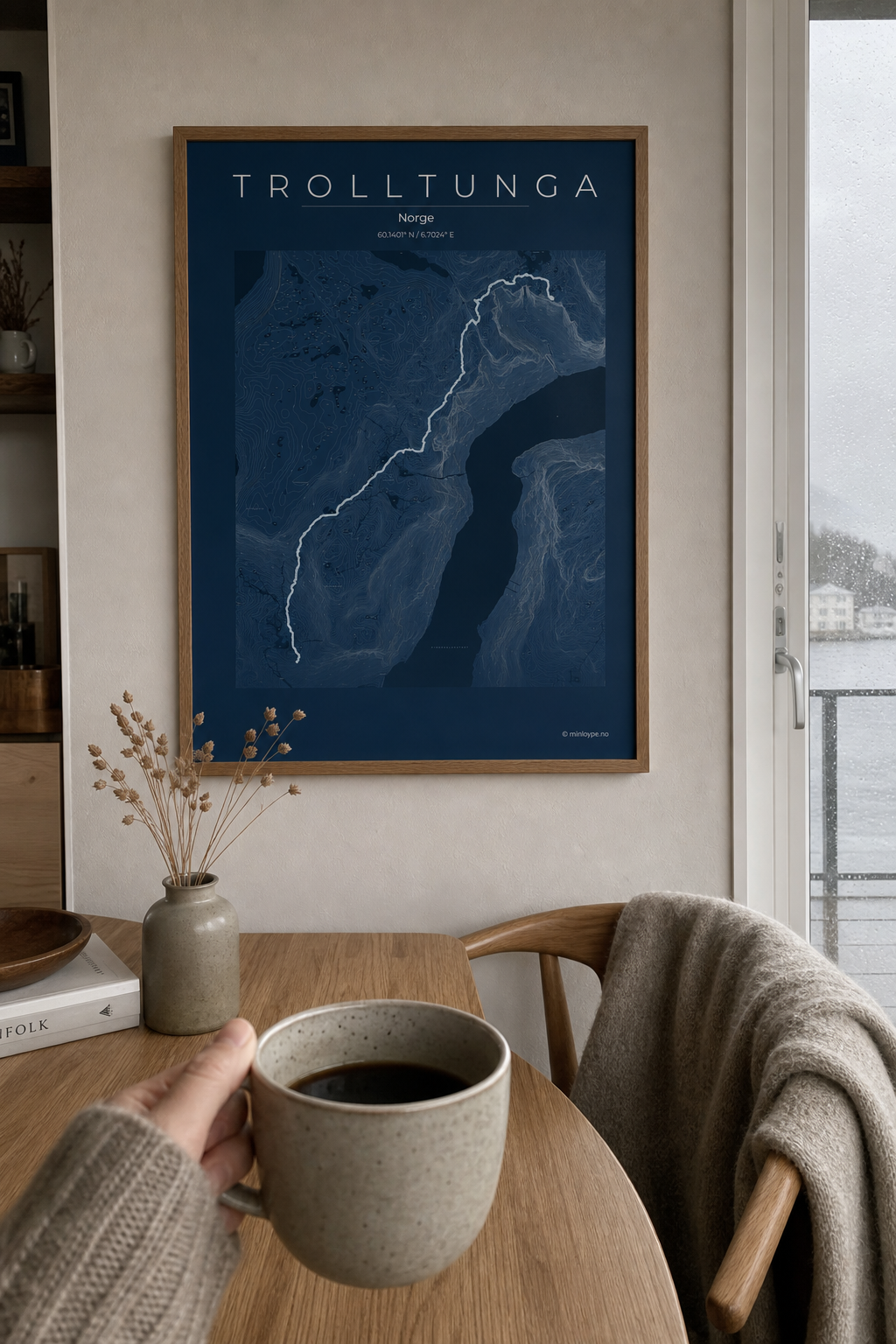 Trolltunga 30x40cm 250gm